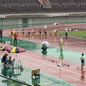 ４年男女80m予選①の画像