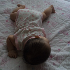 うつ伏せ特訓の画像