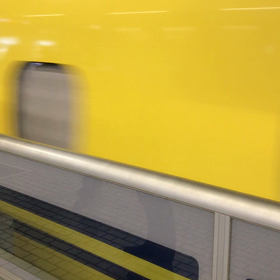 ドクターイエローに会いましたの画像