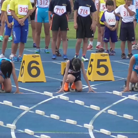 女子100ｍビデオ動画⑤の画像