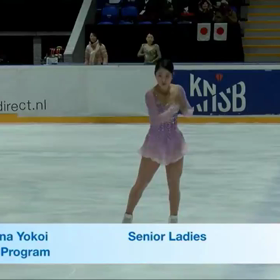 紀平梨花さん　チャレンジカップ番外編の画像