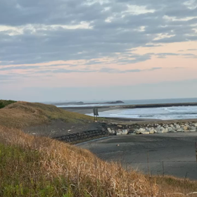 11月13日千葉北、東浪見の朝の波の画像
