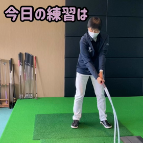 体幹で振るって難しいなぁの画像