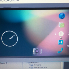 ORK Framework チュートリアル first step 終了の画像