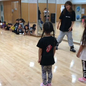 ガールズCのレッスン前の遊びの画像