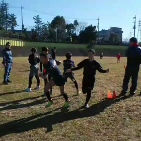 ミニ駅伝第２レース スタート→ゴール⑤の画像