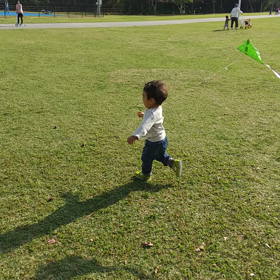 手作り凧。の画像