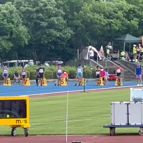 チャレンジトライアル男子80m決勝②の画像