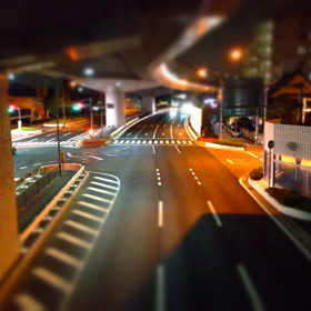 ■チルトシフトをテストで撮ってみた❗️の画像