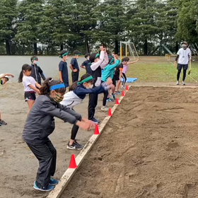10月8日 立ち幅跳び③の画像