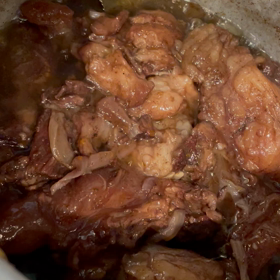 牛すじ赤ワイン煮☆の画像
