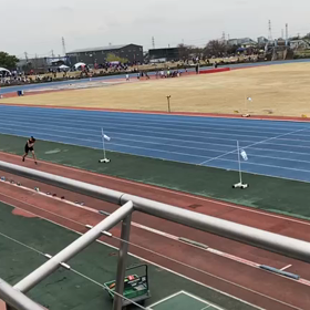 越谷春季　女子走り幅跳び⑨の画像