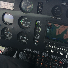 アラスカクルーズ ヘリコプターでの画像