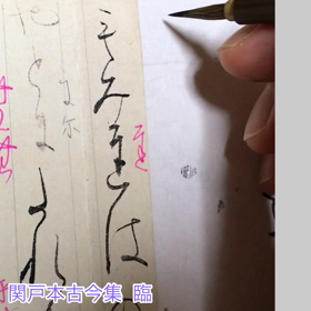 何回も見たくなる小筆動画〜もみぢばのの画像