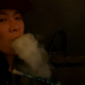 Smoking shisha till the morning lightsの画像