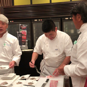 気さくな #ムッシュー坂井 シェフの画像