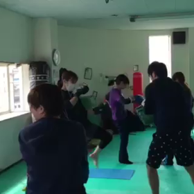 今日の朝のレッスンの画像