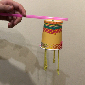 手作りオモチャで賢くなる？の画像