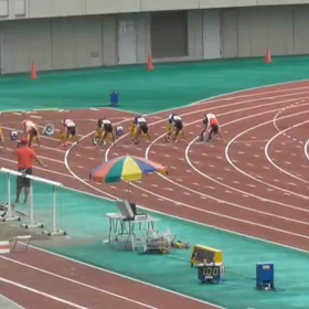 中学通信陸上埼玉県大会 女子100m準決勝の画像