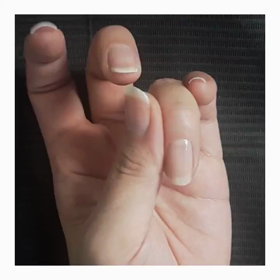 ネイル検定2級：ナチュラルスキンカラー塗りの画像