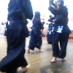 ２回目の寒稽古の画像