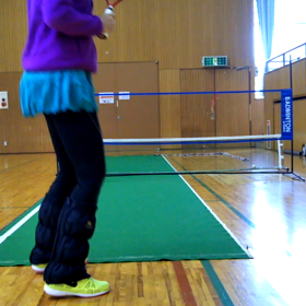 【地味練①】サーブ＆フォアハンド(お一人様練習)の画像