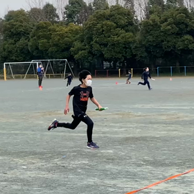 令和３年度最後の10色リレー⑰の画像