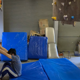 自宅のジムの画像