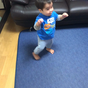 ヨチヨチ歩いた｡ﾟ(ﾟ´ω`ﾟ)ﾟ｡の画像