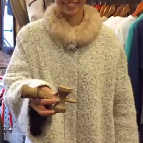 けん玉してみた！の画像