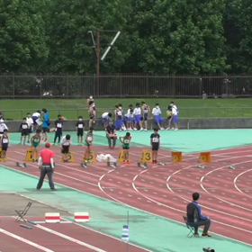 湊光くん ５年男子100m優勝の画像