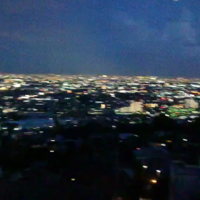 夜景の綺麗な懐石料理屋の画像