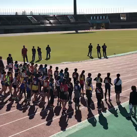駅伝スタートシーンの画像