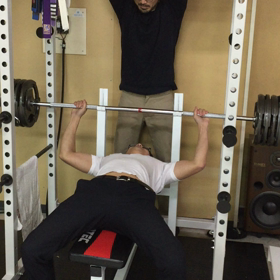 本日のスタジオ498 今年初おベンチの画像