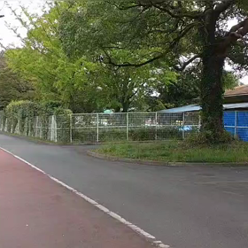 リレー選考会（ゴール付近）④の画像