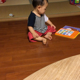 息子と一緒に過ごす一日の画像