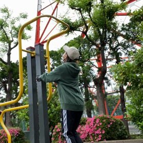 チンニングの画像