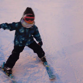 スキーの練習2の画像