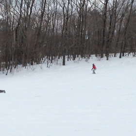 初スノボーの画像