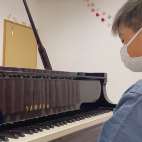 教室でミニ発表会の画像