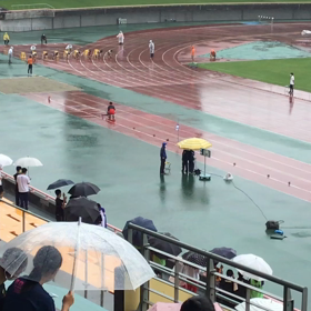 高校デビュー戦　応援と観戦の画像