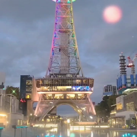 聖夜の名古屋栄テレビ塔★☆★の画像