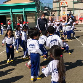 華、幼稚園、体操の画像