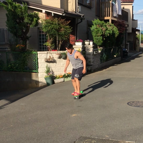 久しぶりのスケボー練習とお給料0…。の画像