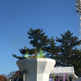 緑の炎！？の画像