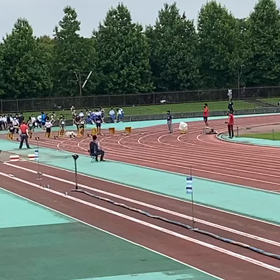 川越選手権100m⑥の画像