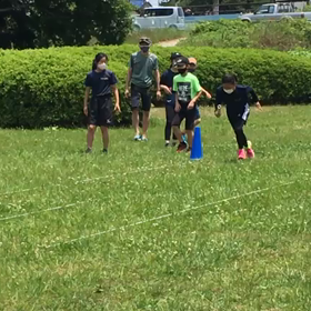 Ｂチームバトン練習⑥の画像