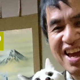 最愛のペットのために祈るの画像