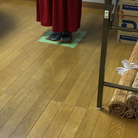 第124回BOR  目隠しその場足踏み♪①の画像