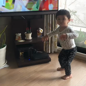 コロナ休暇の癒しの画像